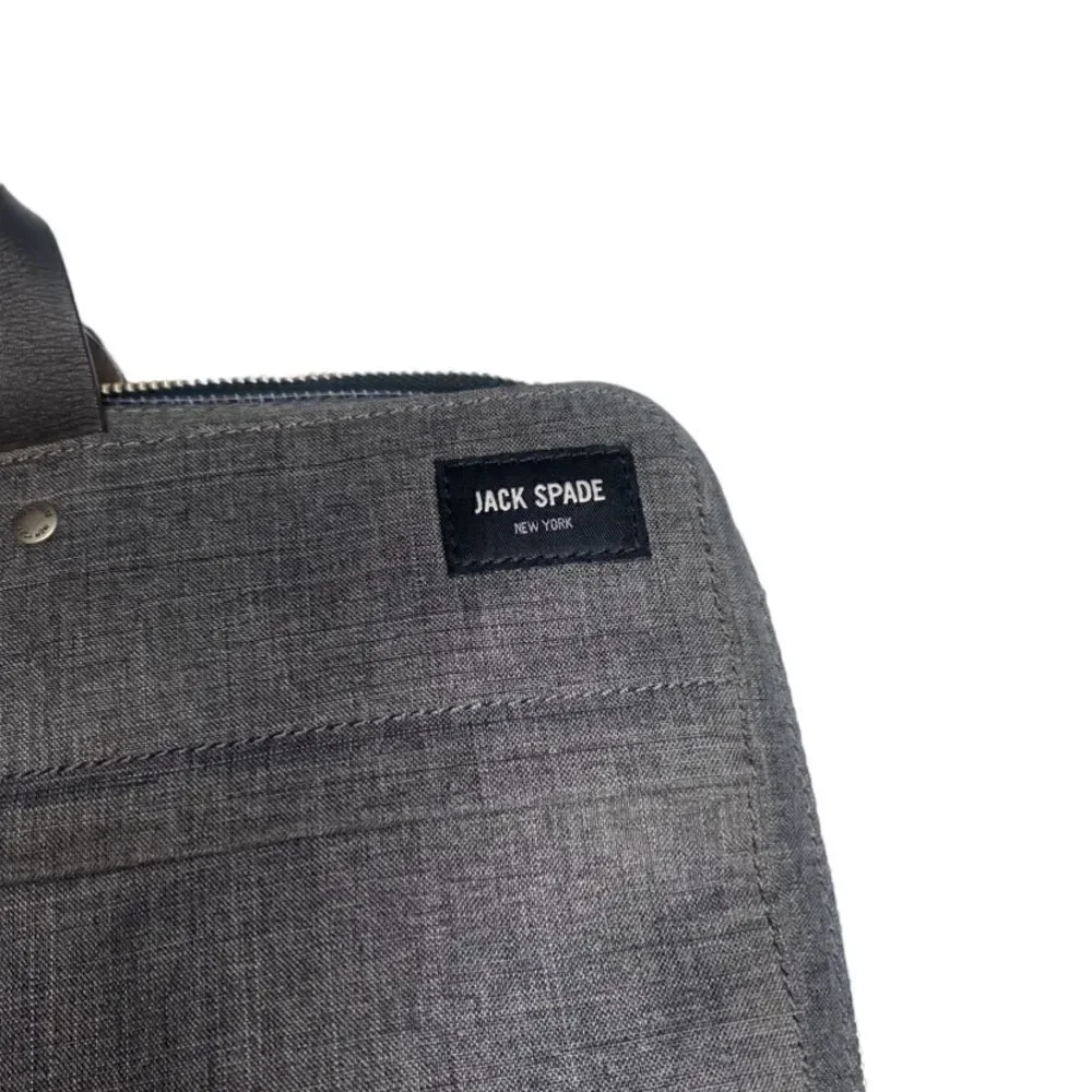Jack Spade New York grey laptop bag